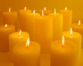 Оптовые поставки свечей хозяйственных парафиновых